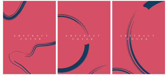 Abstract cover trendy design Vectors & Illustrations 