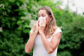 Allergic Nose And Pollen Allergy