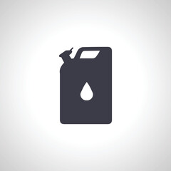 petrol canister icon, oil jerrycan icon.