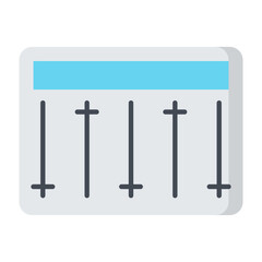 Audio Control Flat Icon