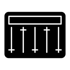 Audio Control Glyph Icon