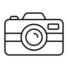 Camera Line Icon
