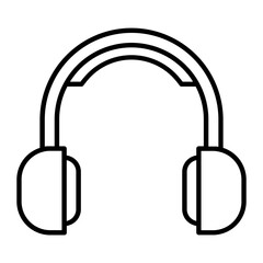 Headphone Line Icon