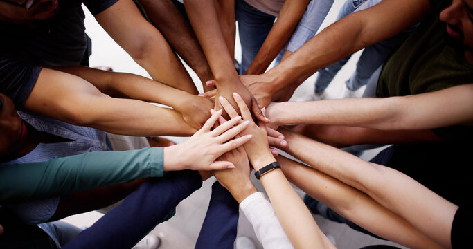 Business Team Huddle