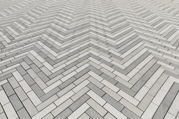 Perfect patio tiles with beautiful pattern, (detail).