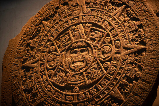 aztec sun stone mexico tenochtitlan
