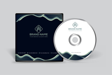 Corporate  black color CD cover design
