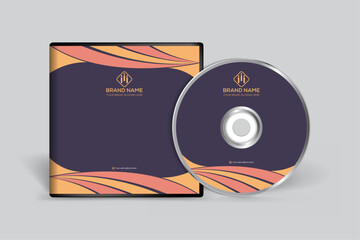 Clean professional CD cover template