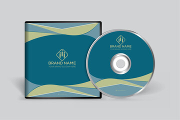 Clean professional CD cover template