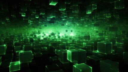 Abstract fractal background