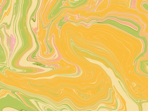 Abstract Liquid Gradient Background Acrylic Art