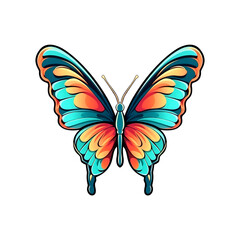 Colorfyl butterfly