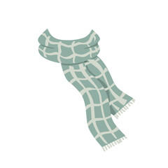 Winter Clothes Illustration, winter scarf, cute winter scarf 