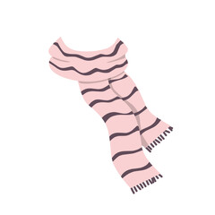 Winter Clothes Illustration, winter scarf, cute winter scarf 