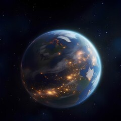 Obraz premium Earth in space HQ