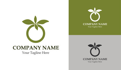 O Letter Logo Design