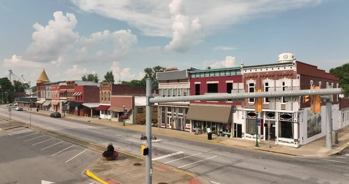 Main Street Orleans Indiana Downtown City Center 