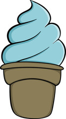 ice cream hand drawn 