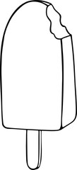ice cream hand drawn 