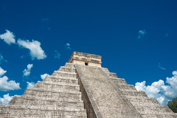 Chichen Itza Castle at Yucatan State, Mexico