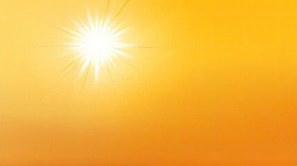 Sun shine. Web banner with copy space. Generative AI