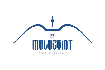 1071 August 26, Malazgirt Zaferi Kutlu Olsun. (Happy Malazgirt Victory) Greeting card, banner, social media template, banner vector illustration.