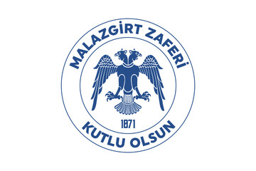 1071 August 26, Malazgirt Zaferi Kutlu Olsun. (Happy Malazgirt Victory) Greeting card, banner, social media template, banner vector illustration.