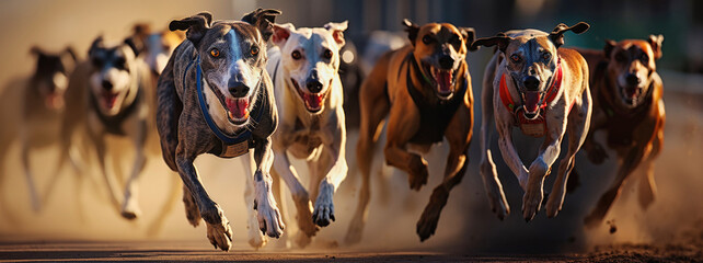Greyhound racing. 4