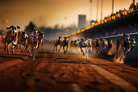 Greyhound racing. 5