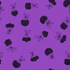 Christmas tree seamless cartoon toys pattern for wrapping paper and fabrics and kids clothes print