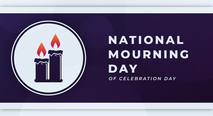 National Mourning Day Celebration Vector Design Illustration for Background, Poster, Banner, Advertising, Greeting Card