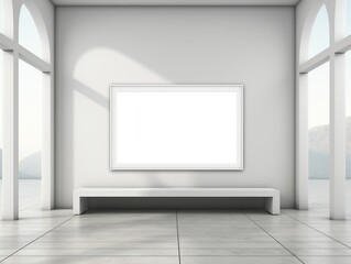 AI-Inspired Framed Minimalistic Wall Art