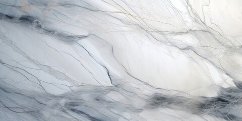 Intricate marble veins cascade across the surface, forming an elegant and sophisticated texture background. Generative AI