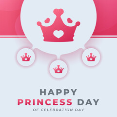 National Princess Day Celebration Vector Design Illustration for Background, Poster, Banner, Advertising, Greeting Card