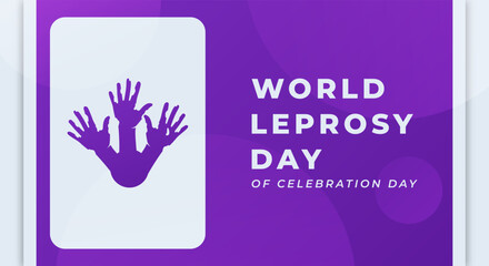 World Leprosy Day Celebration Vector Design Illustration for Background, Poster, Banner, Advertising, Greeting Card