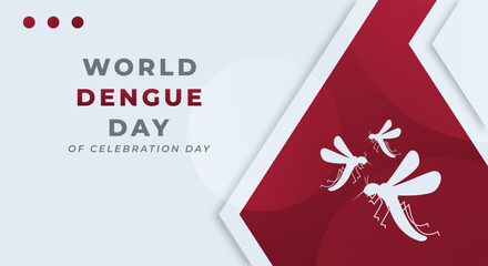 World Dengue Day Celebration Vector Design Illustration for Background, Poster, Banner, Advertising, Greeting Card