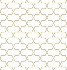 Seamless geometric pattern with Japanese and Chinese style