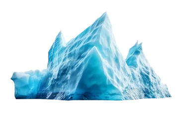 Fotobehang Iceberg. isolated object, transparent background © dataimasu