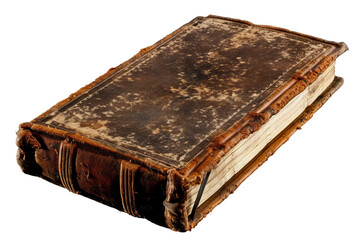 Obraz premium Old book. isolated object, transparent background