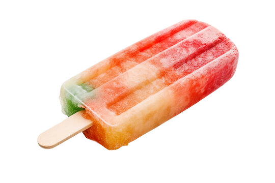 Popsicle. isolated object, transparent background