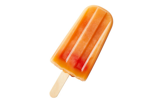 Popsicle. isolated object, transparent background