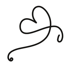 Small heart Heart drawing Heart crow signature 