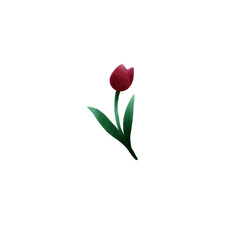 Obraz premium bouquet of red tulips