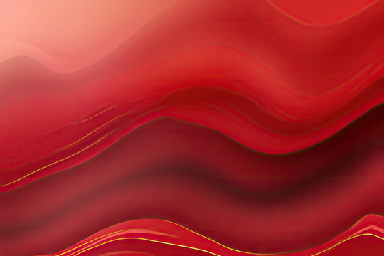 red marble gradient background with golden lines