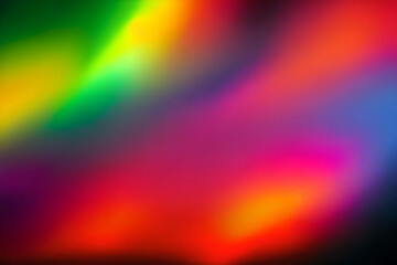 Obraz premium color blurred abstract gradient, grainy background, glowing light. Neon colors flow, grainy texture effect, color gradient background blurred