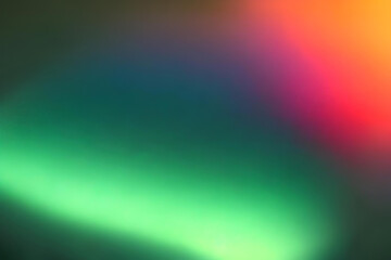 Fototapeta premium color blurred abstract gradient, grainy background, glowing light. Neon colors flow, grainy texture effect, color gradient background blurred