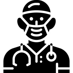 doctor solid icon