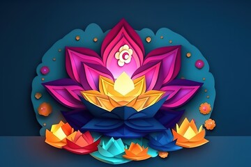 Happy Diwali. Happy Diwali Concept. Happy Diwali Background. Happy Diwali Theme. Generative Ai