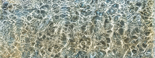 Obraz premium background image of water, blue water, bubbles, waves, stains