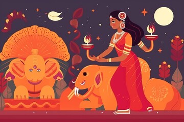 Happy Diwali. Happy Diwali Concept. Happy Diwali Background. Happy Diwali Theme. Generative Ai